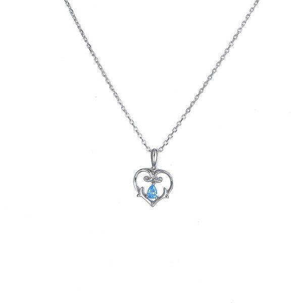 sterling silver love heart-shaped necklace ladies fashion simple girlfriend jewelry crystal chains
sterling silver love heart-shaped necklace ladies fashion simple girlfriend jewelry crystal chains