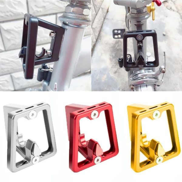 aluminum alloy folding bike front carrier block bag bracket holder for brompton cycling accessories water bottles & cages
aluminum alloy folding bike front carrier block bag bracket holder for brompton cycling accessories water bottles & cages