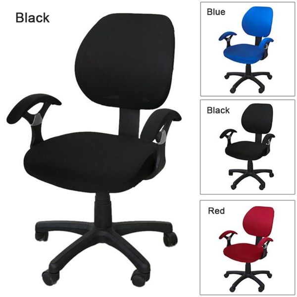 chair covers office separated cover swivel computer armchair protector executive task slipcover internet bar back seat