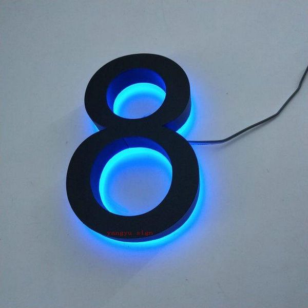 custom outdoor 3d backlit stainless steel lighted el number display sign led modules
custom outdoor 3d backlit stainless steel lighted el number display sign led modules