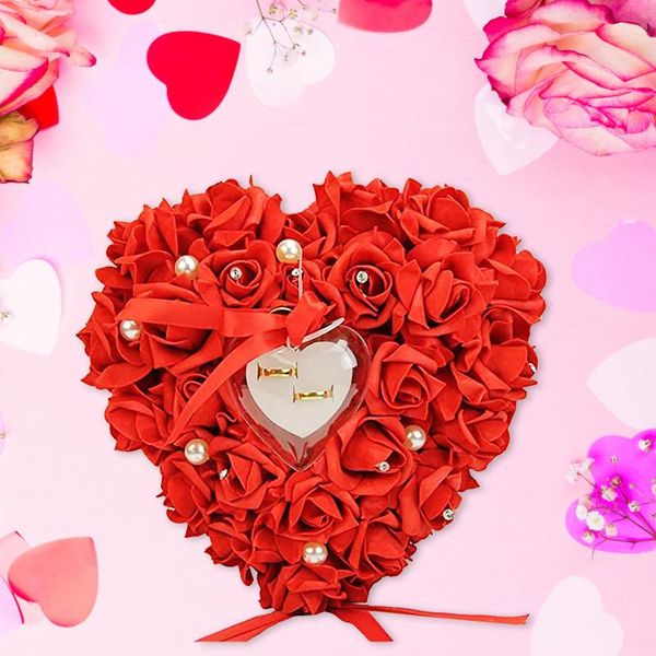 40# wedding ring pillow heart box with ribbon pearl for supplies gift design cushion wrap
40# wedding ring pillow heart box with ribbon pearl for supplies gift design cushion wrap