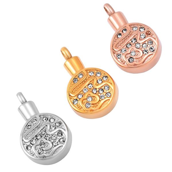 round crystal pattern stainless steel pendant cremation for ashes urn necklace keepsake memorial jewelry chains, Silver
round crystal pattern stainless steel pendant cremation for ashes urn necklace keepsake memorial jewelry chains, Silver