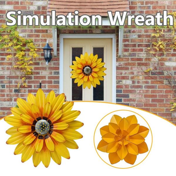 decorative flowers & wreaths tieyihua art sunflower wreath bark pendant artificial decoration front door christmas party wedding
decorative flowers & wreaths tieyihua art sunflower wreath bark pendant artificial decoration front door christmas party wedding