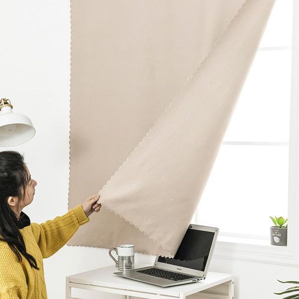 curtain & drapes mcao blackout window curtains punch easy installation adjustable self-adhesive thermal insulated panel tj3991
curtain & drapes mcao blackout window curtains punch easy installation adjustable self-adhesive thermal insulated panel tj3991