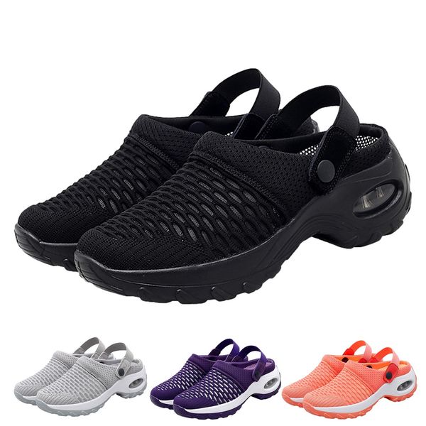 weave vamp sandals summer women sandals low heels shoes breathable back strap shoes solid color beach lady non-slip sandals, Black
weave vamp sandals summer women sandals low heels shoes breathable back strap shoes solid color beach lady non-slip sandals, Black