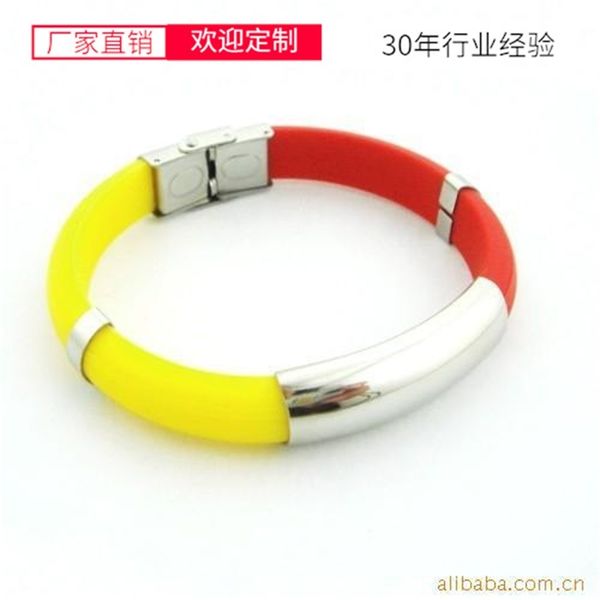 personalized cross smooth bean petal two-color adhesive tape bracelet, Golden;silver 
personalized cross smooth bean petal two-color adhesive tape bracelet, Golden;silver