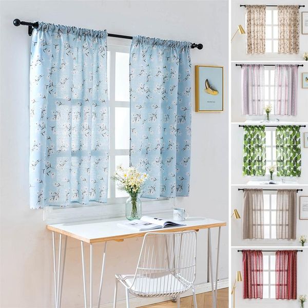 curtain & drapes 2pcs/set window short blackout curtains printed washable partition shading for home bedroom decor
curtain & drapes 2pcs/set window short blackout curtains printed washable partition shading for home bedroom decor