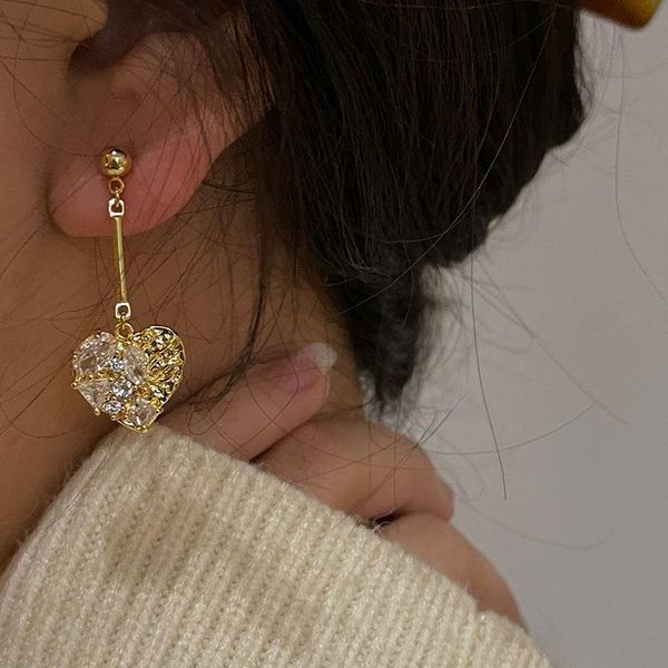 dangle & chandelier crystal heart earrings for women luxury evening party 2021 jewelry drop products bridesmaid gift, Silver
dangle & chandelier crystal heart earrings for women luxury evening party 2021 jewelry drop products bridesmaid gift, Silver