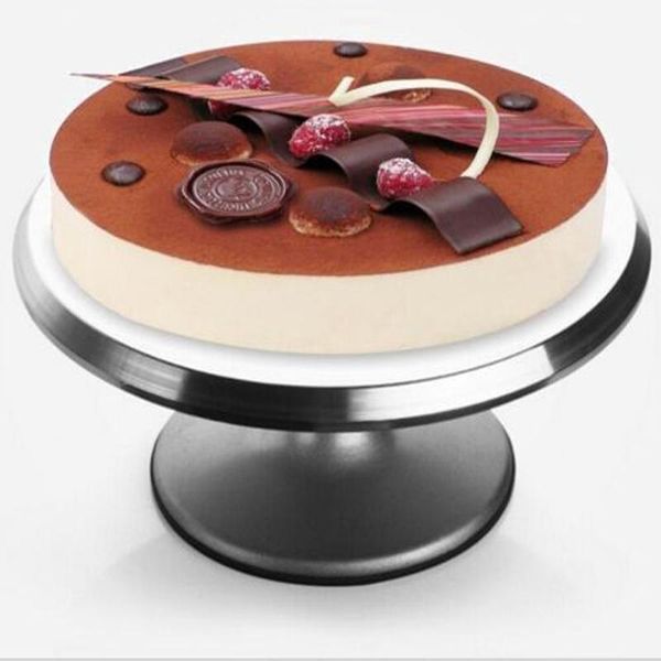 12-inch cake turntable decoration stand aluminum alloy mounted cream on the rotary table baking tool & pastry tools
12-inch cake turntable decoration stand aluminum alloy mounted cream on the rotary table baking tool & pastry tools