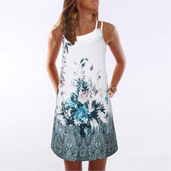 casual dresses flower print spaghetti strap mini loose dress women sleeveless club wear holiday short summer boho, Black;gray
casual dresses flower print spaghetti strap mini loose dress women sleeveless club wear holiday short summer boho, Black;gray