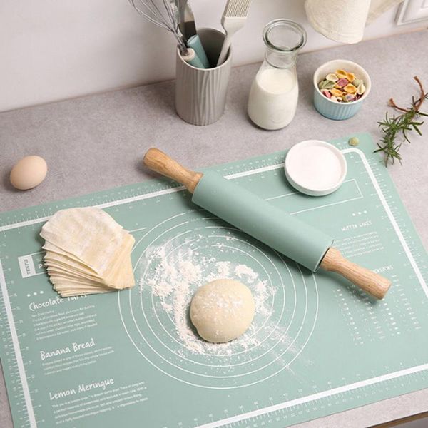 rolling pins & pastry boards wooden pin dough roller rod silicone cake kneading non-stick mat
rolling pins & pastry boards wooden pin dough roller rod silicone cake kneading non-stick mat
