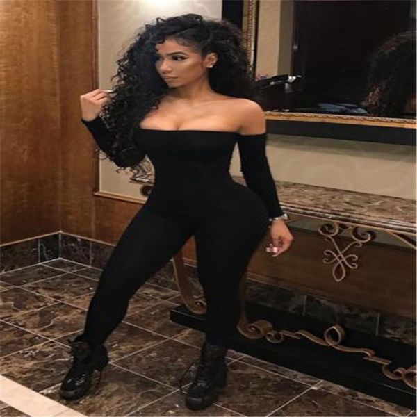 jumpsuit 2021 women off shoulder bodycon clubwear playsuit long sleeve black jumpsuits rompers skinny women's &, Black;white
jumpsuit 2021 women off shoulder bodycon clubwear playsuit long sleeve black jumpsuits rompers skinny women's &, Black;white