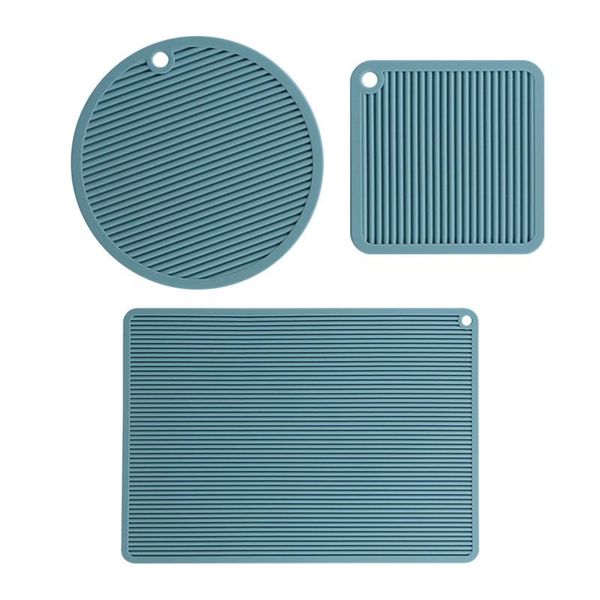 mats & pads 3pcs/set dining table cup bowl easy clean reusable non slip rectangular coasters silicone placemat heat insulation home decor
mats & pads 3pcs/set dining table cup bowl easy clean reusable non slip rectangular coasters silicone placemat heat insulation home decor