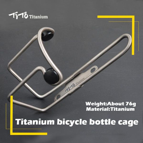 titanium alloy mtb road bike water bottle holder lightweight mountain bicycle cup cage 76g accessories bottles & cages
titanium alloy mtb road bike water bottle holder lightweight mountain bicycle cup cage 76g accessories bottles & cages