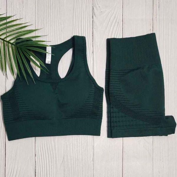 seamless 2pcs yoga set high waist gym shorts sports bra fitness clothing running sportswear workout suits outfit
seamless 2pcs yoga set high waist gym shorts sports bra fitness clothing running sportswear workout suits outfit