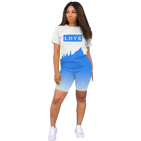 women's tracksuits 2021 spring casual tracksuit women color patchwork sportsuit short sleeve shirt + pants clothes for outfit, Gray
women's tracksuits 2021 spring casual tracksuit women color patchwork sportsuit short sleeve shirt + pants clothes for outfit, Gray