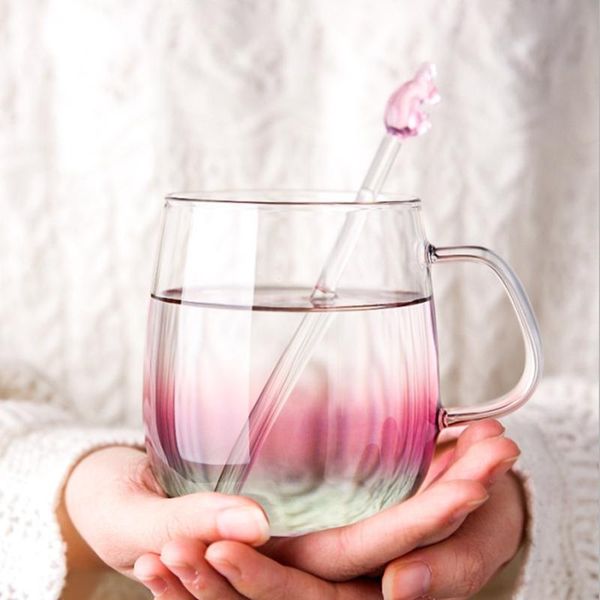 japanes style creative personality glass cup home water small fresh milk breakfast drink with handle lovely girl wine glasses
japanes style creative personality glass cup home water small fresh milk breakfast drink with handle lovely girl wine glasses