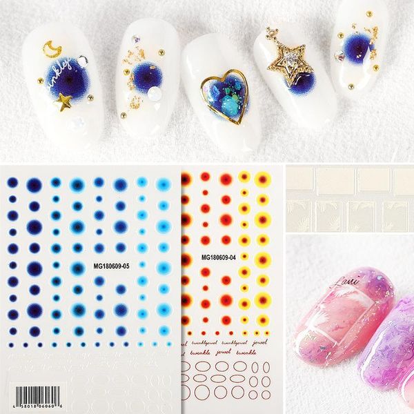 circle gradient decal nail sticker accessoires diy design art decorations adhesive paper manicure back glue1, Black
circle gradient decal nail sticker accessoires diy design art decorations adhesive paper manicure back glue1, Black