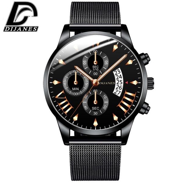 fashion mens luxury business watches stainless steel mesh belt quartz wrist watch men casual classic clock reloj hombre wristwatches, Slivery;brown
fashion mens luxury business watches stainless steel mesh belt quartz wrist watch men casual classic clock reloj hombre wristwatches, Slivery;brown