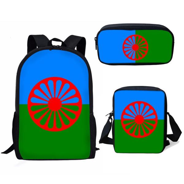 school bags children's backpack romany roma travellers flags print bag for boys girls primary kids book bag/flaps bag/pen
school bags children's backpack romany roma travellers flags print bag for boys girls primary kids book bag/flaps bag/pen
