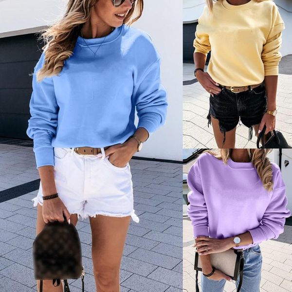 women's hoodies & sweatshirts women daily basic sweatshirt streetwear autumn winter solid o neck long sleeve female casual pullover su, Black
women's hoodies & sweatshirts women daily basic sweatshirt streetwear autumn winter solid o neck long sleeve female casual pullover su, Black