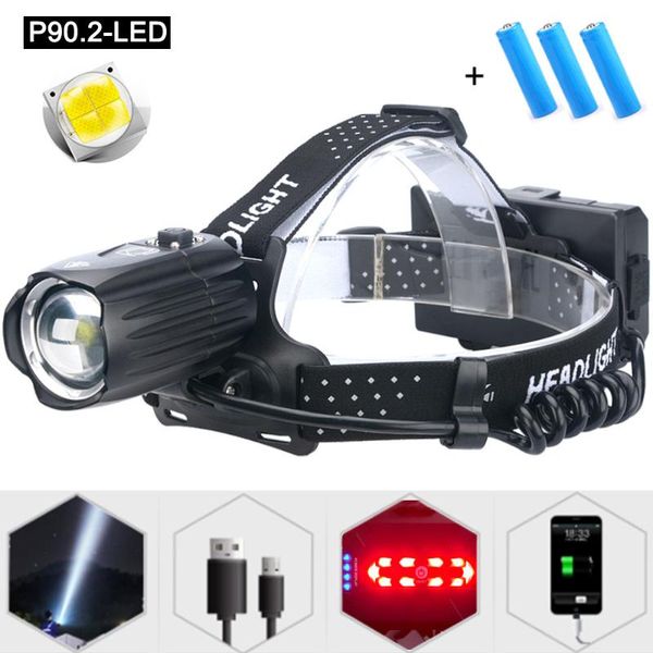 led powerful headlamp strap searchlight waterproof zoom s climbing hiking lampe frontale outdoor lighting de50 headlamps
led powerful headlamp strap searchlight waterproof zoom s climbing hiking lampe frontale outdoor lighting de50 headlamps