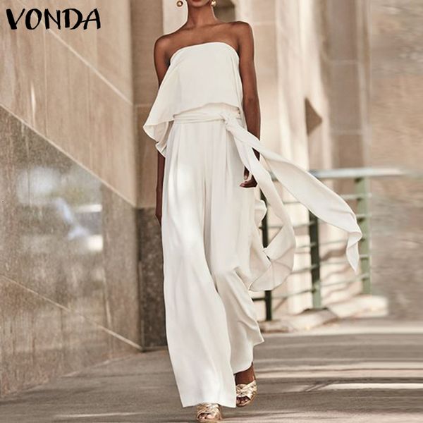 women's jumpsuits & rompers vonda stylish women wide leg 2021 ladies solid loose overalls summer playsuits spring high waist, Black;white
women's jumpsuits & rompers vonda stylish women wide leg 2021 ladies solid loose overalls summer playsuits spring high waist, Black;white