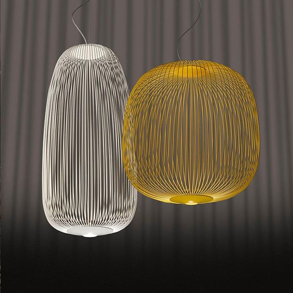 pendant lamps italian style meal nordic designer iron art villa clothing store decoration simple yellow bird cage lights
pendant lamps italian style meal nordic designer iron art villa clothing store decoration simple yellow bird cage lights