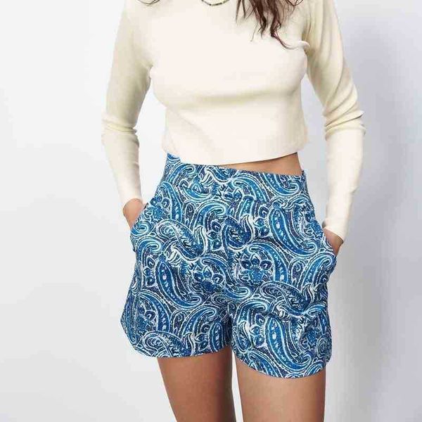summer casual vintage floral shorts women high waist slim female 210525, White;black
summer casual vintage floral shorts women high waist slim female 210525, White;black