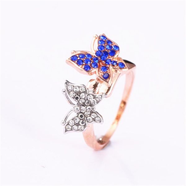 wedding rings gold silver ring classic temperament female butterfly inlaid zircon hand jewelry, Slivery;golden
wedding rings gold silver ring classic temperament female butterfly inlaid zircon hand jewelry, Slivery;golden