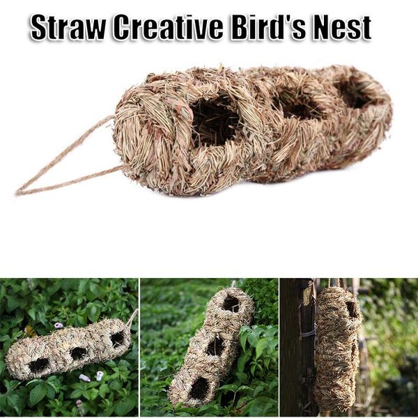 bird cages hand woven house outdoor grass hanging comfortable hut creative decoration for garden courtyard c1
bird cages hand woven house outdoor grass hanging comfortable hut creative decoration for garden courtyard c1