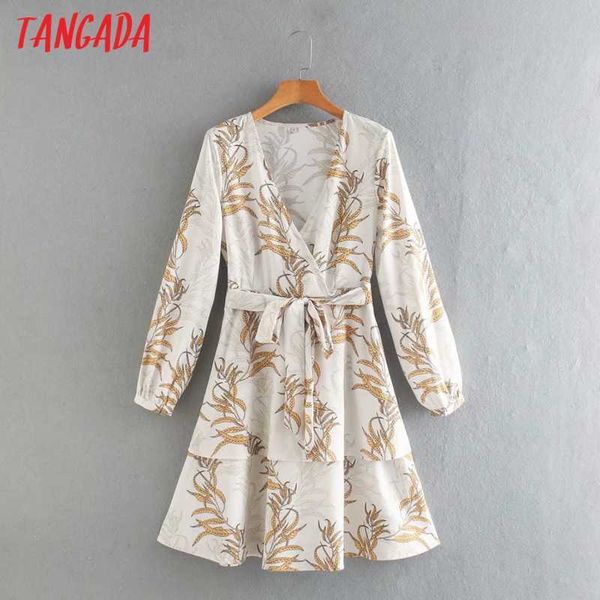 tangada fashion women elegant leaf print dress with slash long sleeve office ladies midi dress xn313 210609, Black;gray
tangada fashion women elegant leaf print dress with slash long sleeve office ladies midi dress xn313 210609, Black;gray
