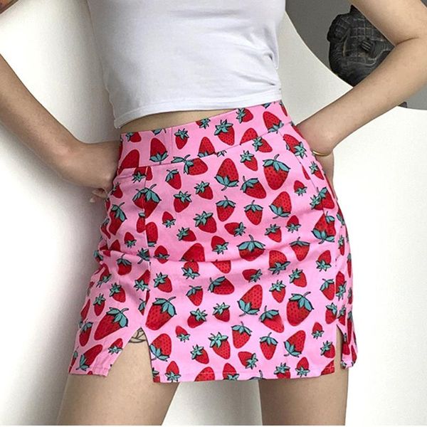 skirts 2021 women's slim strawberry printing high waist bag hips girls split skirt summer europe and the united states style, Black
skirts 2021 women's slim strawberry printing high waist bag hips girls split skirt summer europe and the united states style, Black