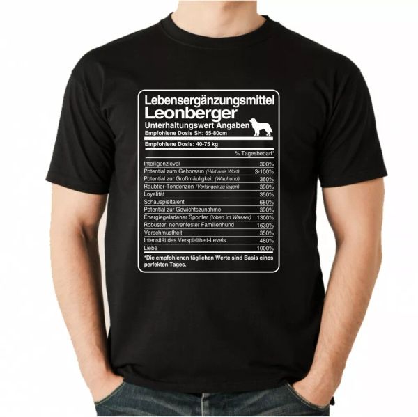 T-Shirt Unisex dose Leon Berger Life Supplements by siviwonder Men Dog, Mainly pictures
T-Shirt Unisex dose Leon Berger Life Supplements by siviwonder Men Dog, Mainly pictures