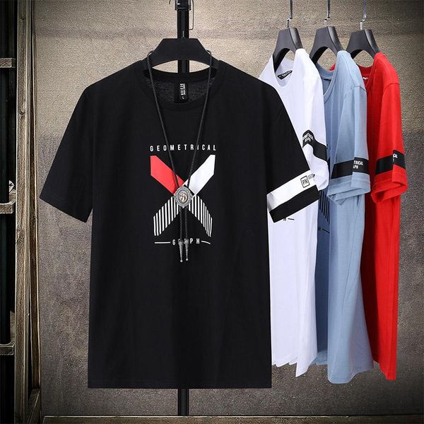 trendy style men's t-shirts oversized pure cotton summer men young all-match casual short-sleeved tees shirts streetwear, White;black
trendy style men's t-shirts oversized pure cotton summer men young all-match casual short-sleeved tees shirts streetwear, White;black