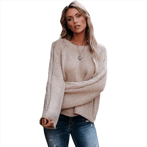 women's sweaters aecu sweater casual loose long sleeve jacket women o neck knitted jumpers crocheted pullovers sweatshirts, White;black
women's sweaters aecu sweater casual loose long sleeve jacket women o neck knitted jumpers crocheted pullovers sweatshirts, White;black