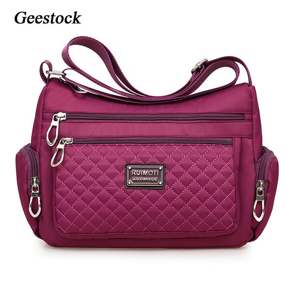 geestock women's waterproof nylon plaid casual handle travel tote crossbody bag
geestock women's waterproof nylon plaid casual handle travel tote crossbody bag