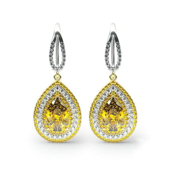 dangle & chandelier real 925 sterling silverjewelry earrings 18x45mm citrine diamond drop for women genuinefashion wedding party gifts, Silver
dangle & chandelier real 925 sterling silverjewelry earrings 18x45mm citrine diamond drop for women genuinefashion wedding party gifts, Silver