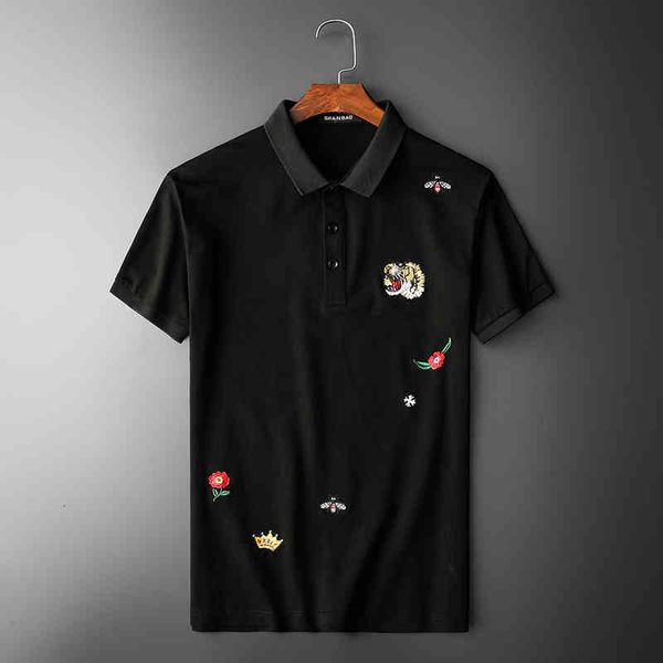 men's polos high men embroidered tiger head bee crown rose fashion polo shirts shirt hip hop skateboard cotton tee #n242 iq4i, White;black
men's polos high men embroidered tiger head bee crown rose fashion polo shirts shirt hip hop skateboard cotton tee #n242 iq4i, White;black