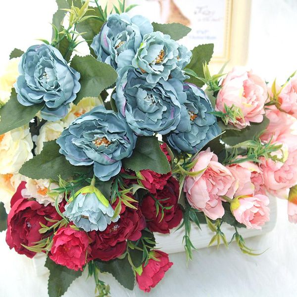 decorative flowers & wreaths selling 1pcs/european mini peony five-color artificial flower silk set
decorative flowers & wreaths selling 1pcs/european mini peony five-color artificial flower silk set