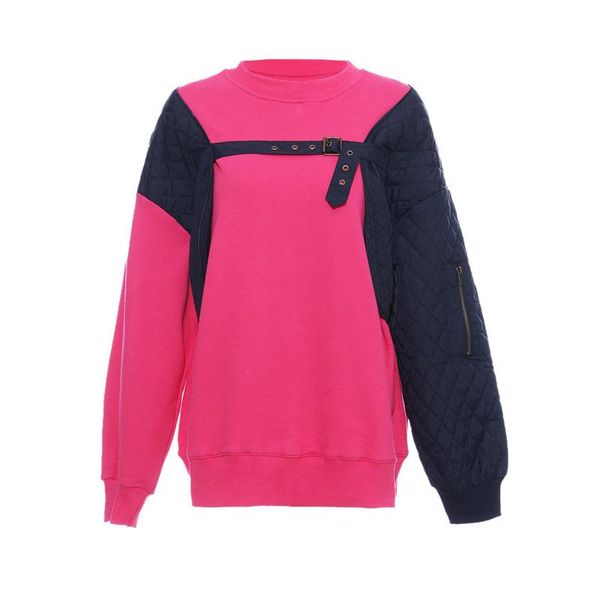 women's hoodies & sweatshirts seebeautiful fashion spring 2021 contrast color round neck long sleeve warm thick large size sweatshirt w, Black
women's hoodies & sweatshirts seebeautiful fashion spring 2021 contrast color round neck long sleeve warm thick large size sweatshirt w, Black