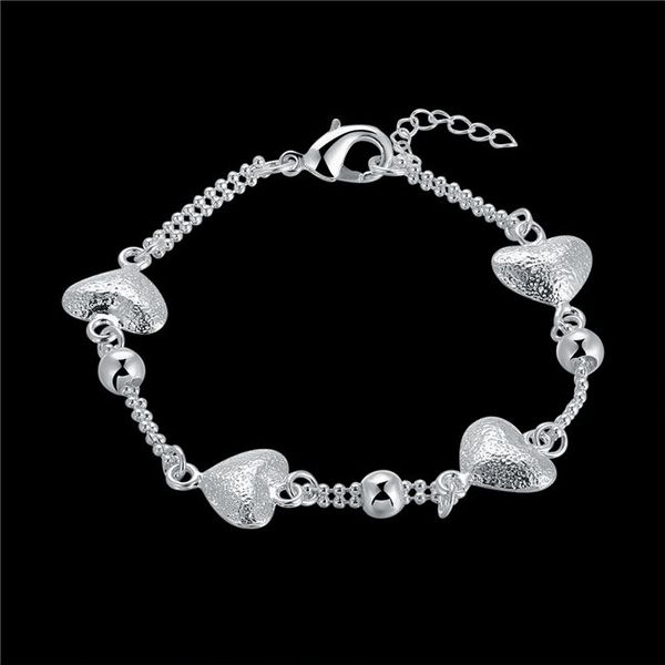 women's sterling silver plated heart charm bracelet gssb602 fashion 925 silver plate jewelry bracelets, Golden;silver
women's sterling silver plated heart charm bracelet gssb602 fashion 925 silver plate jewelry bracelets, Golden;silver