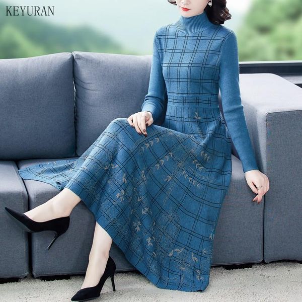 casual dresses knitted dress women's autumn winter long-sleeved slim jacquard sweater midi pullover robe ribbed a-line christmas, Black;gray
casual dresses knitted dress women's autumn winter long-sleeved slim jacquard sweater midi pullover robe ribbed a-line christmas, Black;gray