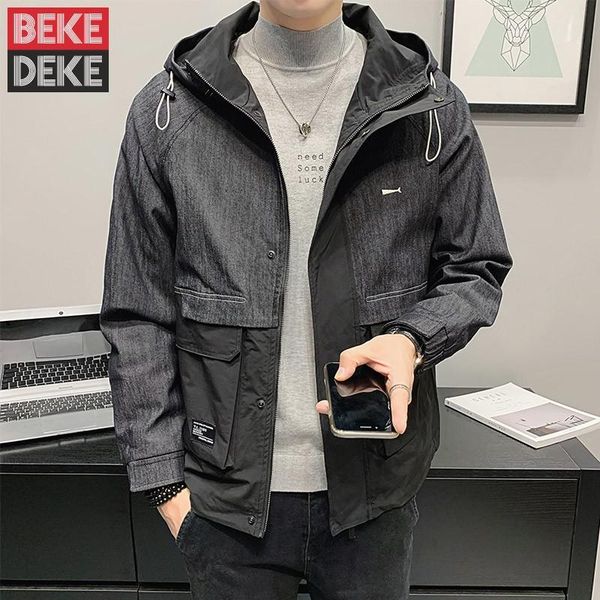 men's jackets autumn mens hoody jacket colors mixed casual outwear coat streetwear manloose fit cargo spring preppy style coats top, Black;brown
men's jackets autumn mens hoody jacket colors mixed casual outwear coat streetwear manloose fit cargo spring preppy style coats top, Black;brown