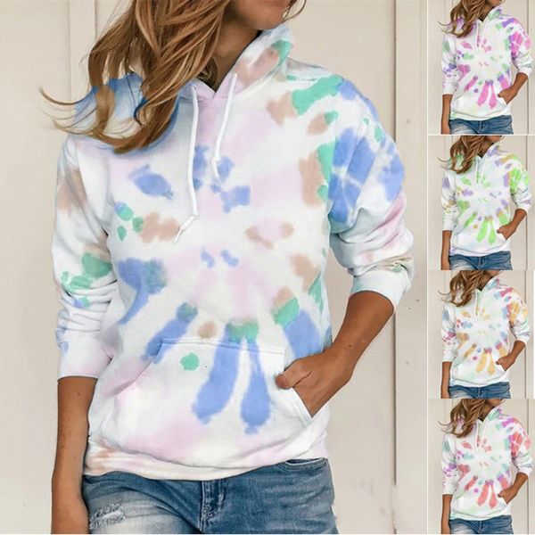 women's hoodies & sweatshirts plus size autumn tie-dye print women colour hooded drawstring long sleeve pocket casual loose pullover la, Black
women's hoodies & sweatshirts plus size autumn tie-dye print women colour hooded drawstring long sleeve pocket casual loose pullover la, Black