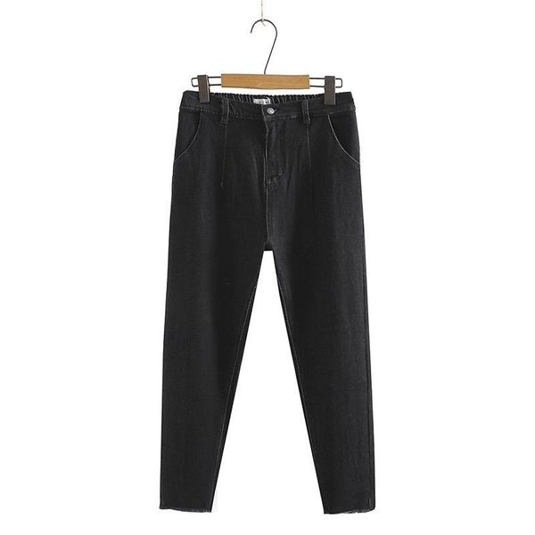 plus size pants women's stretchable slim jeans casual high waist vintage denim, Black
plus size pants women's stretchable slim jeans casual high waist vintage denim, Black