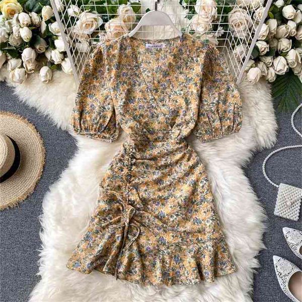 floral dress women summer bubble sleeve slim bodycon es ladies causal ruffle robe female v-neck party 210525, Black;gray
floral dress women summer bubble sleeve slim bodycon es ladies causal ruffle robe female v-neck party 210525, Black;gray