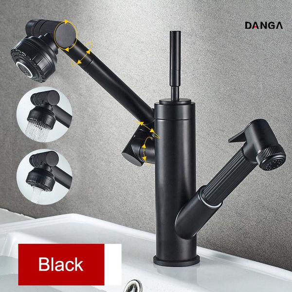 3-in-1 basin faucet sink tap pull-out water black bathroom faucets vanity and cold mixer rotatable mixing taps
3-in-1 basin faucet sink tap pull-out water black bathroom faucets vanity and cold mixer rotatable mixing taps