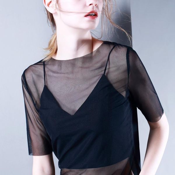 short sleeve lace mesh mujer hollow transparent ropa coreana moda 2021 white bluzki damskie blusas de y camisas femme women's t-shi
short sleeve lace mesh mujer hollow transparent ropa coreana moda 2021 white bluzki damskie blusas de y camisas femme women's t-shi