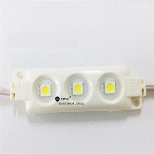 1000pcs/lot 3led module ,0.6w injection ip65 waterproof for advertisement signboard ,character ,light box led modules
1000pcs/lot 3led module ,0.6w injection ip65 waterproof for advertisement signboard ,character ,light box led modules